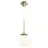 Nordlux Grant Pendelarmatuur Glas Goud | Geschikt voor E14