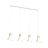 Emibig Hanglamp Rosa Staal Wit | Geschikt voor 4x E27 - Max 15W