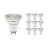 Voordeelpak 10x Noxion PerfectColor LED Spot GU10 PAR16 4W 345lm 36D - 930 Warm Wit | Beste Kleurweergave - Dimbaar - Vervangt 50W