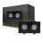 Bright Choice Spot Duo Zwart | Zaagmaat 155x75mm - IP22 - GU10 Fitting