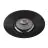 Noxion Inbouw Spot Logic MR16 Kantelbaar Zwart | 92mm - Zaagmaat 80mm - IP20 - incl. GU10 Fitting 