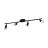 Eglo Plafondlamp Buzz-LED Staal Zwart 4x2.8W 4x250lm - 830 Warm Wit | IP20 - Incl. 4x GU10