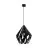Eglo Hanglamp Carlton 5 Staal Zwart | IP20 - Geschikt voor 1x E27 