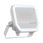 Ledvance LED Floodlight Aluminium Wit 17W 2200lm 100D - 830 Warm Wit | IP66 - Symmetrisch