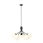 Emibig Hanglamp Nova Staal Zwart | Geschikt voor 5x E14 - Max 10W