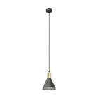 Emibig Hanglamp Rosa Staal Zwart | Geschikt voor 1x E27 - Max 15W