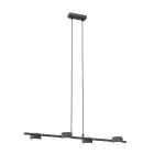 Emibig Hanglamp Sora Staal Zwart | Geschikt voor 4x GX53 - Max 12W