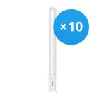 Voordeelpak 10x Philips Corepro PL-L LED 16.5W 2100lm - 865 Daglicht | 4-Pin - Vervangt 36W