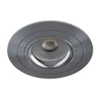 Noxion Inbouw Spot Logic MR16 Kantelbaar Grijs | 92mm - Zaagmaat 80mm - IP20 - incl. GU10 Fitting 