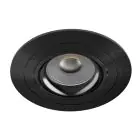 Noxion Inbouw Spot Logic MR16 Kantelbaar Zwart | 92mm - Zaagmaat 80mm - IP20 - incl. GU10 Fitting 