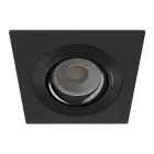 Noxion Inbouw Spot Boxi MR16 Kantelbaar Zwart |Zaagmaat 80mm - IP20 - incl. GU10 Fitting 